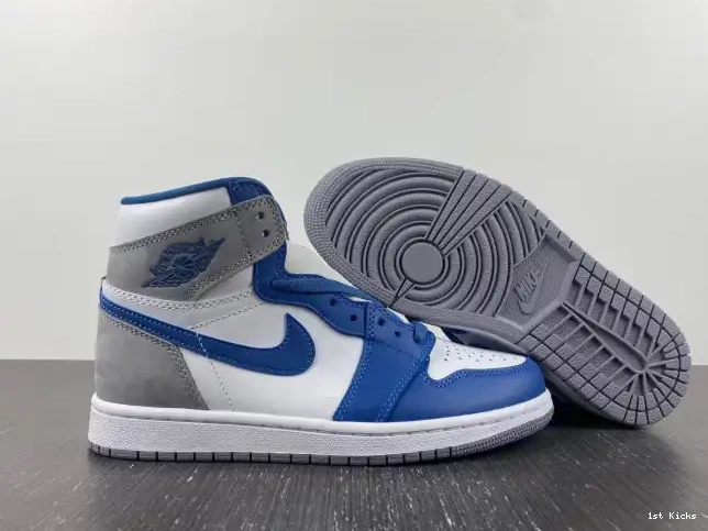 1st Kicks Shoes OG 1 True Jordan DZ5485-410 High Air Blue 0613